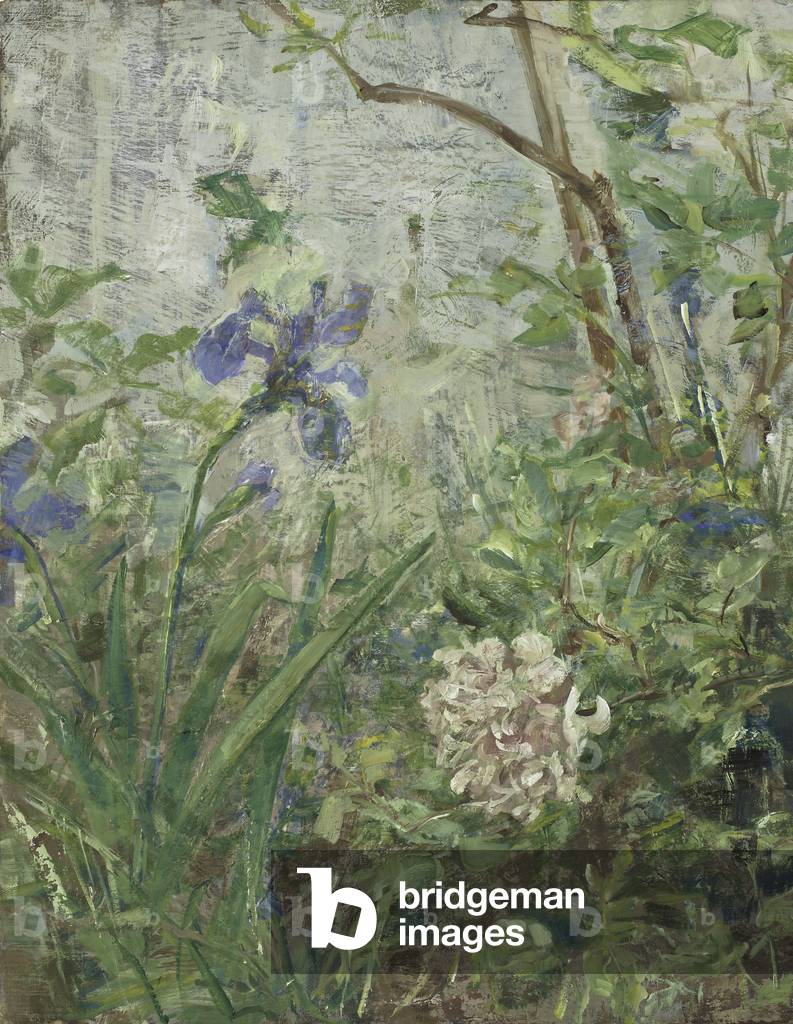 Iris con Rosa Basso, 2009 (olio e tempera su pannello)