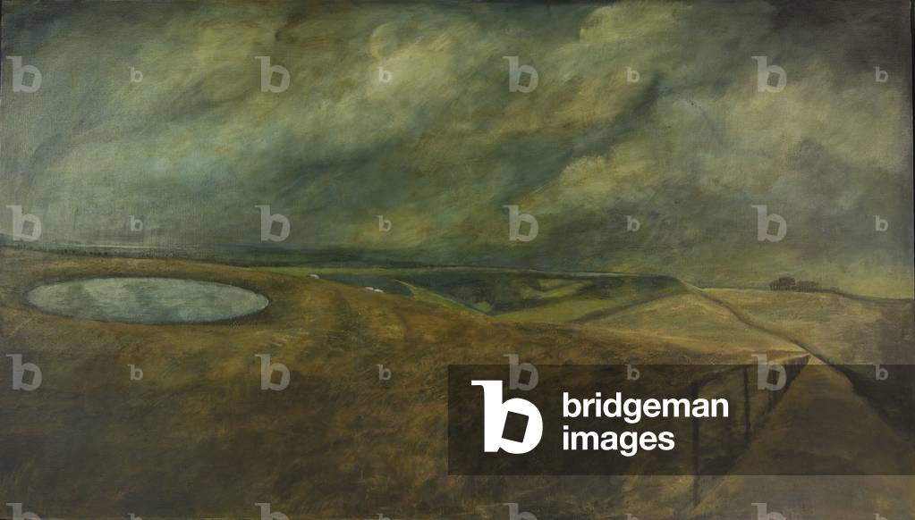 der entwpond auf dem höhe, 1997 (öl auf leinwand)