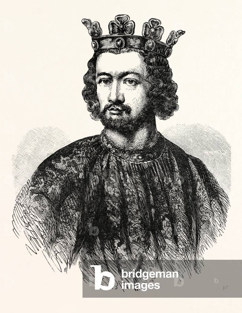 Image of Engraving depicting John, b/w