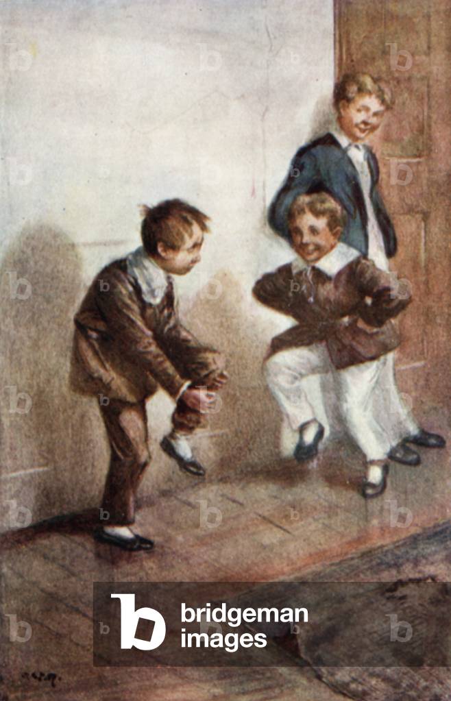 Illustrazione per Northanger Abbey di Jane Austen (colore lito)