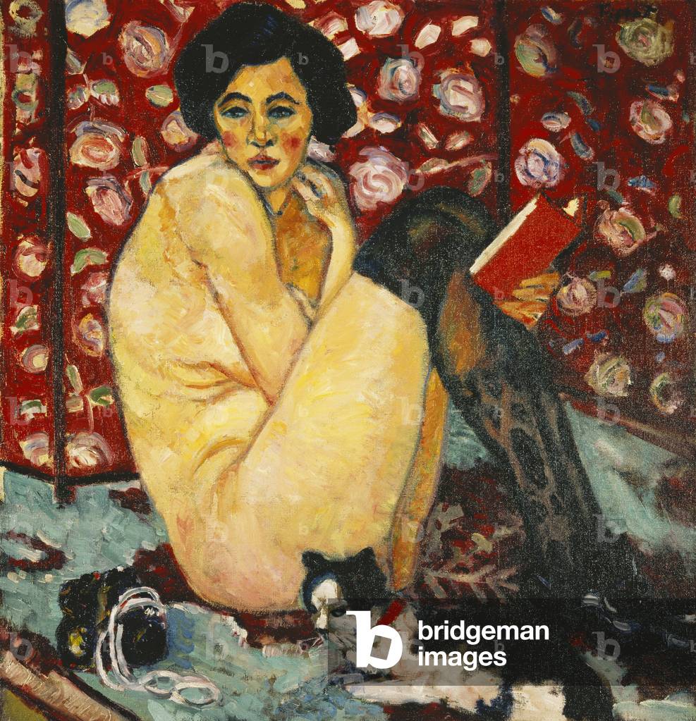 Schwarze Strümpfe; Schwarze Strumpfe, 1910 (öl auf leinwand)