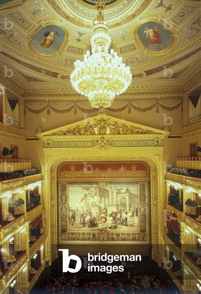 Image de Photographie représentant Intérieur du Théâtre national
