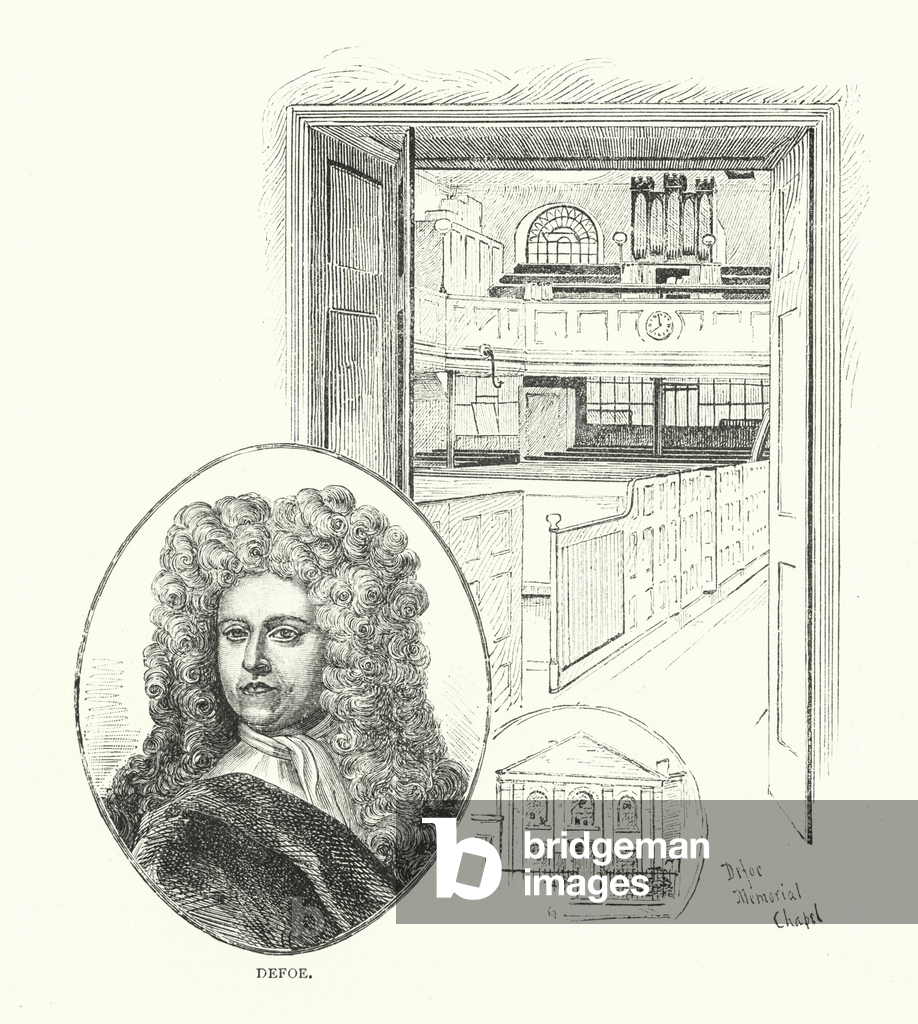 Immagine di Incisione "Defoe (incisione)" 1801 di English School