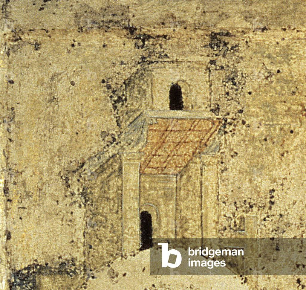 Detail form The Holy Trinity 1420 by Andrei Rublev