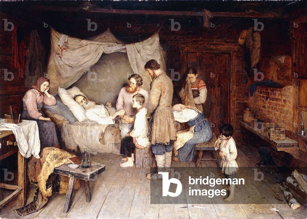 Addio, 1893 (olio su tela)