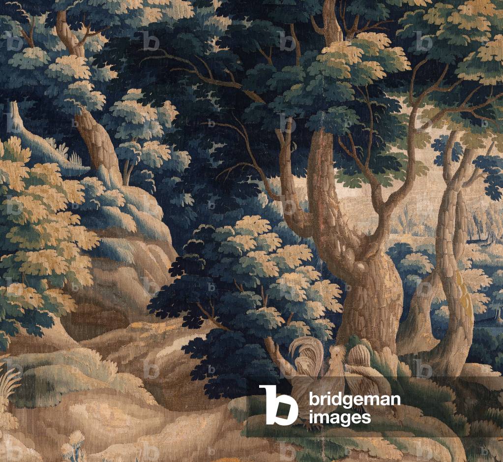 "arazzo fiammingo. Il cosiddetto Verdure. Atelier di Oudenaarde. 332x318cm. Inv 00021. XVII secolo." 1601 di F