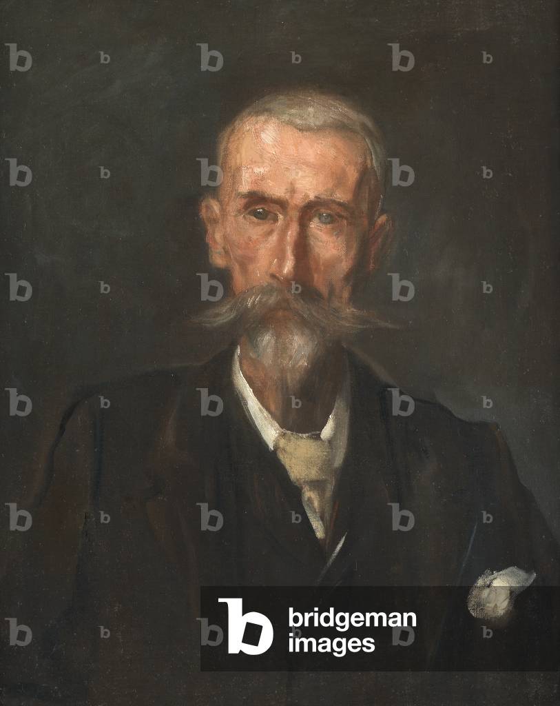Bild von Gemälde "Elbert Jan van Wisselingh (öl auf leinwand)" von Charles Haslewood Shannon