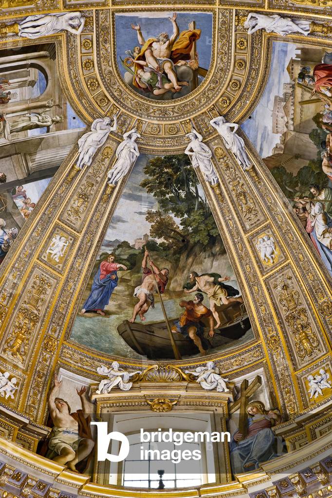 Bild von Fresko "Episoden von St. Andrew's Leben" von Domenichino