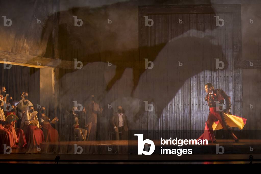Antonio Gandia nel ruolo di Rafael Ruiz «el Macareno», 2022 (foto)