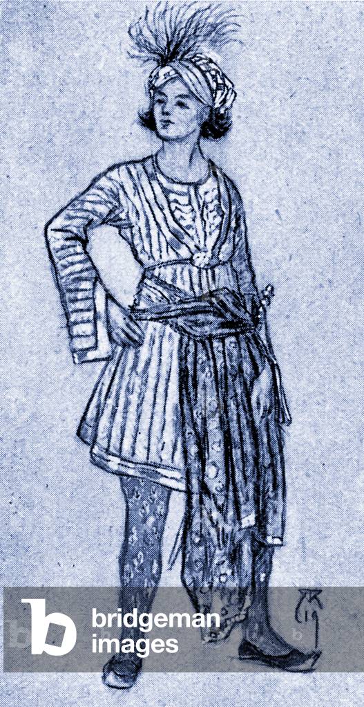 "Die Frau ohne Schatten von Richard Strauss", b/w