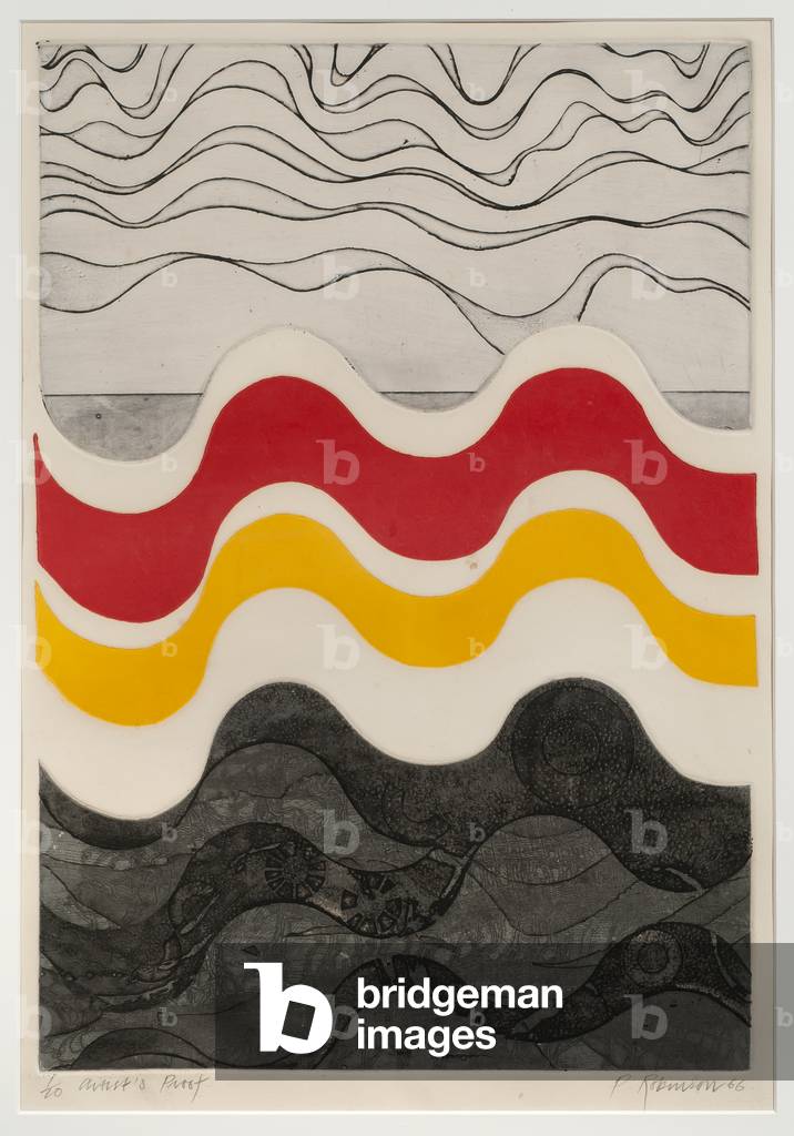 "Composizione", 1966 di P. Robinson