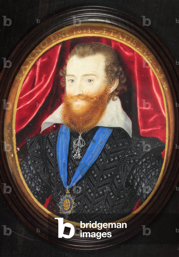 Ludovick Stuart, 2. Herzog von Lennox und Richmond (Emaille)