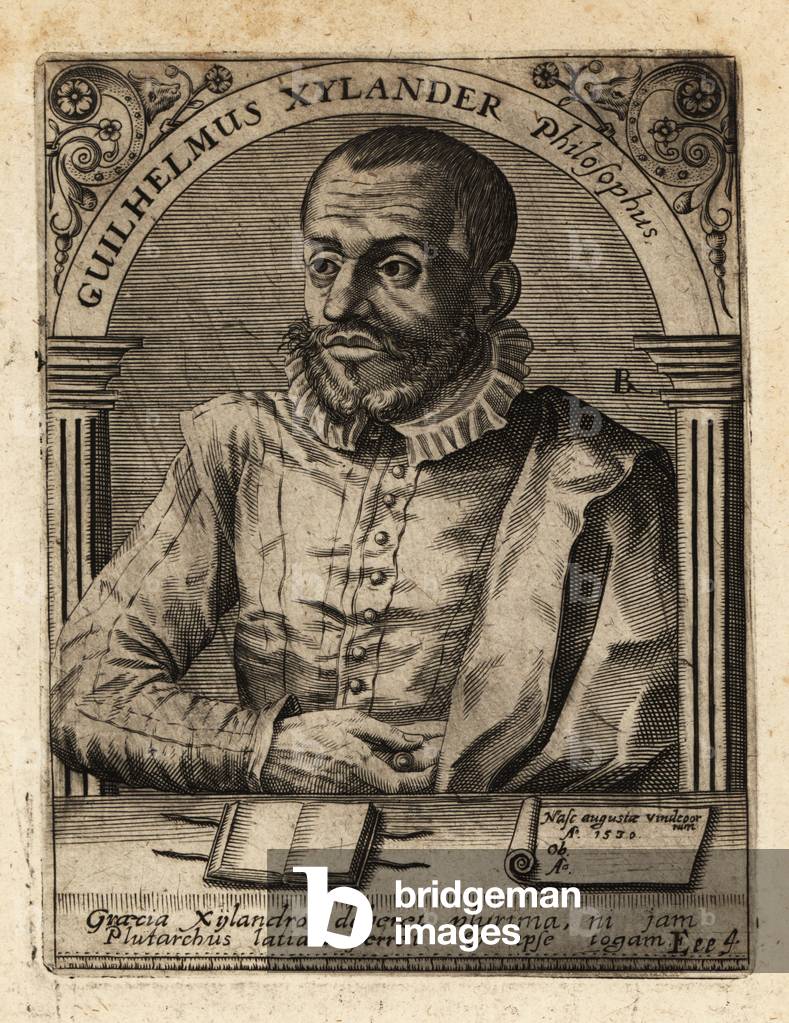 "Wilhelm Xylander" 1650 di Theodor de Bry