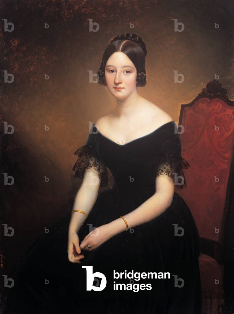 Ritratto del barone Achille Seillière (1813-1873), 1874 (olio su tela)