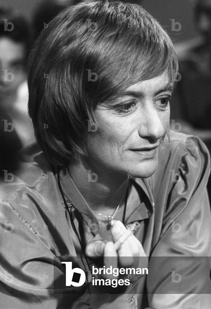 Image of Photography depicting Francoise Sagan by Louis Monier, b/w