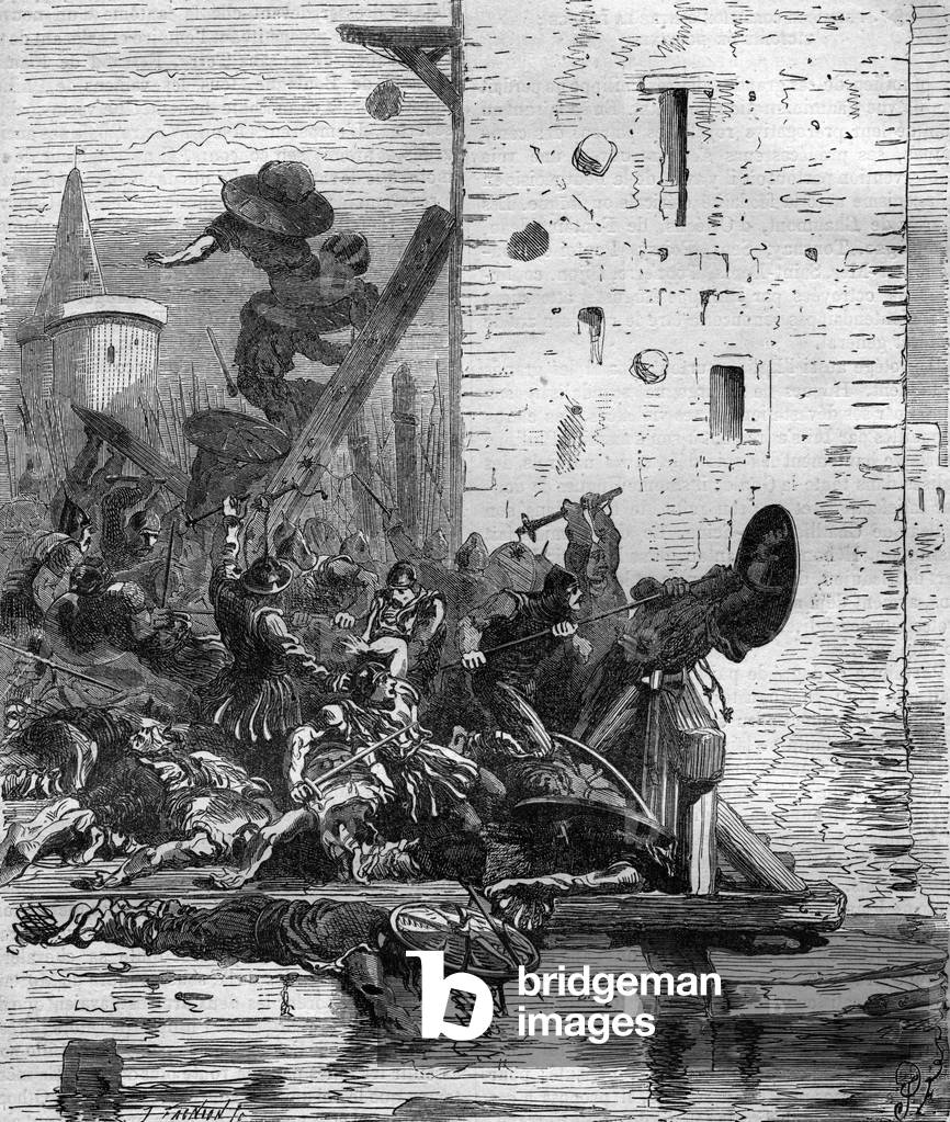 Immagine di Incisione "Philippe Auguste" di French School, b/w