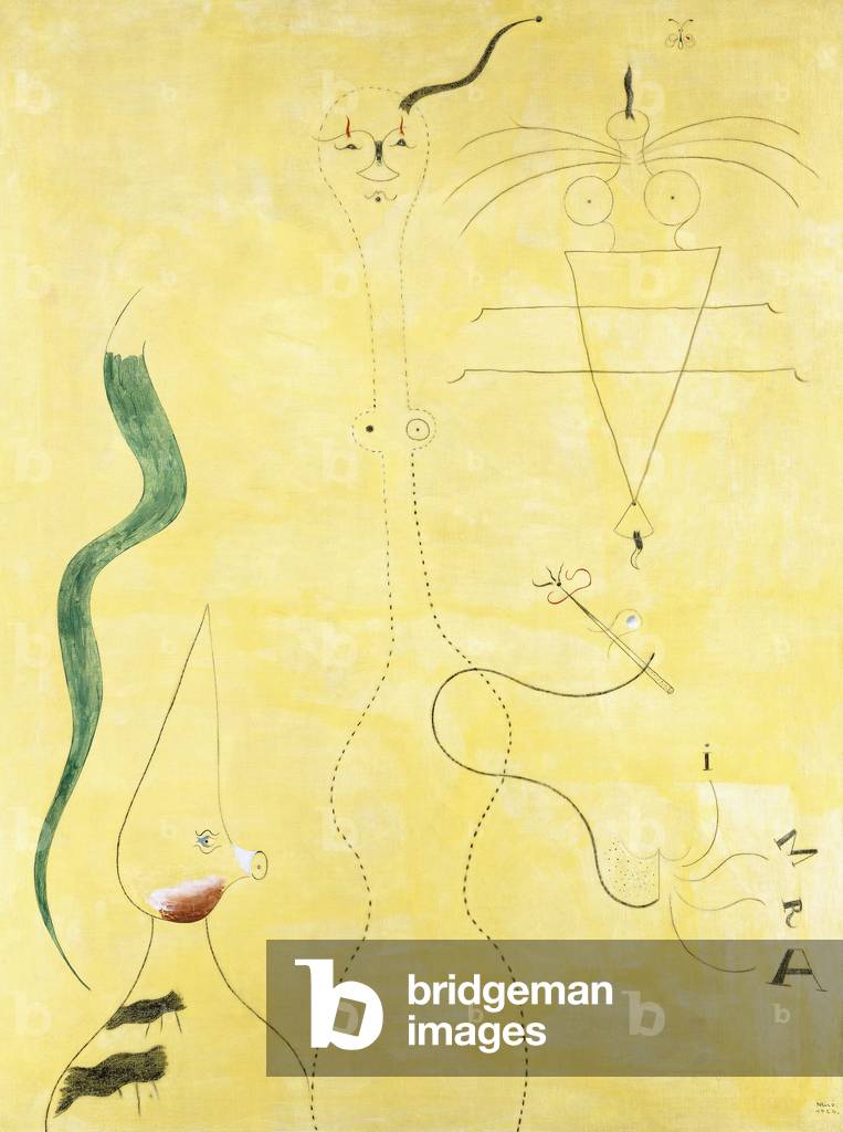 Immagine di Dipinto "Ritratto de Madame B", 1924 di Joan Miro