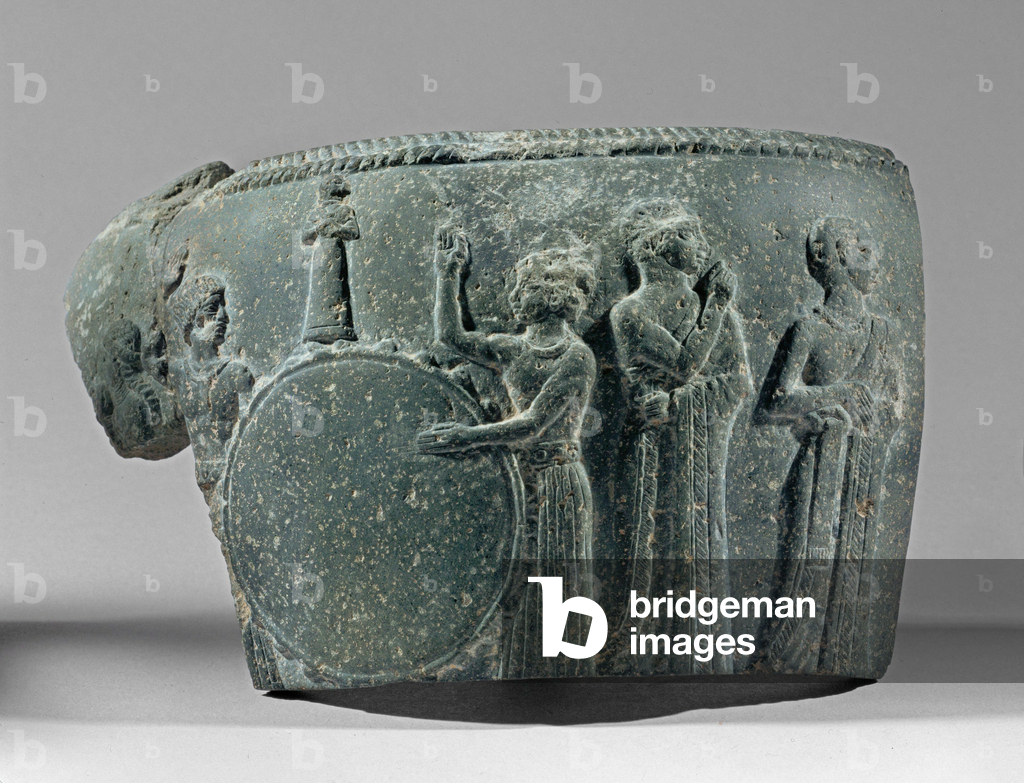 Musiker mit Trommel ...