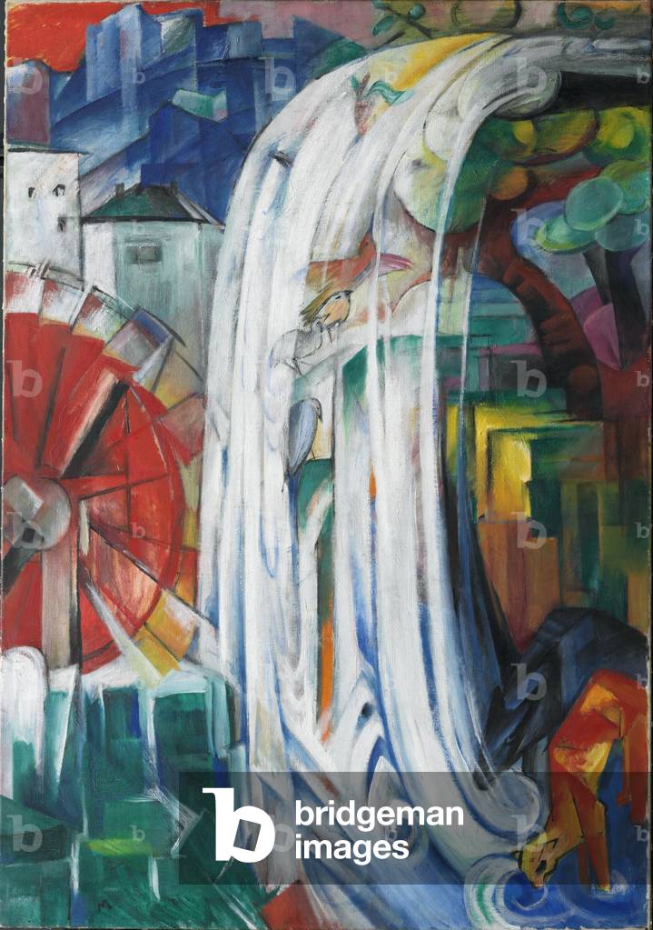 The Bewitched Mill, 1913 (oil on canvas)