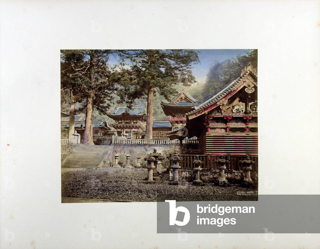 Bild von Fotografie "Blick auf den 2. Innenhof" von Baron Raimund von Stillfried