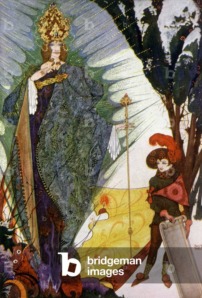 La regina delle nevi, 1910 circa (illustrazione)