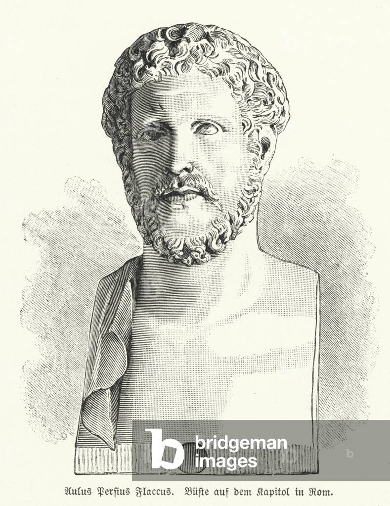 Image de Estampe représentant Persius par German School, b/w
