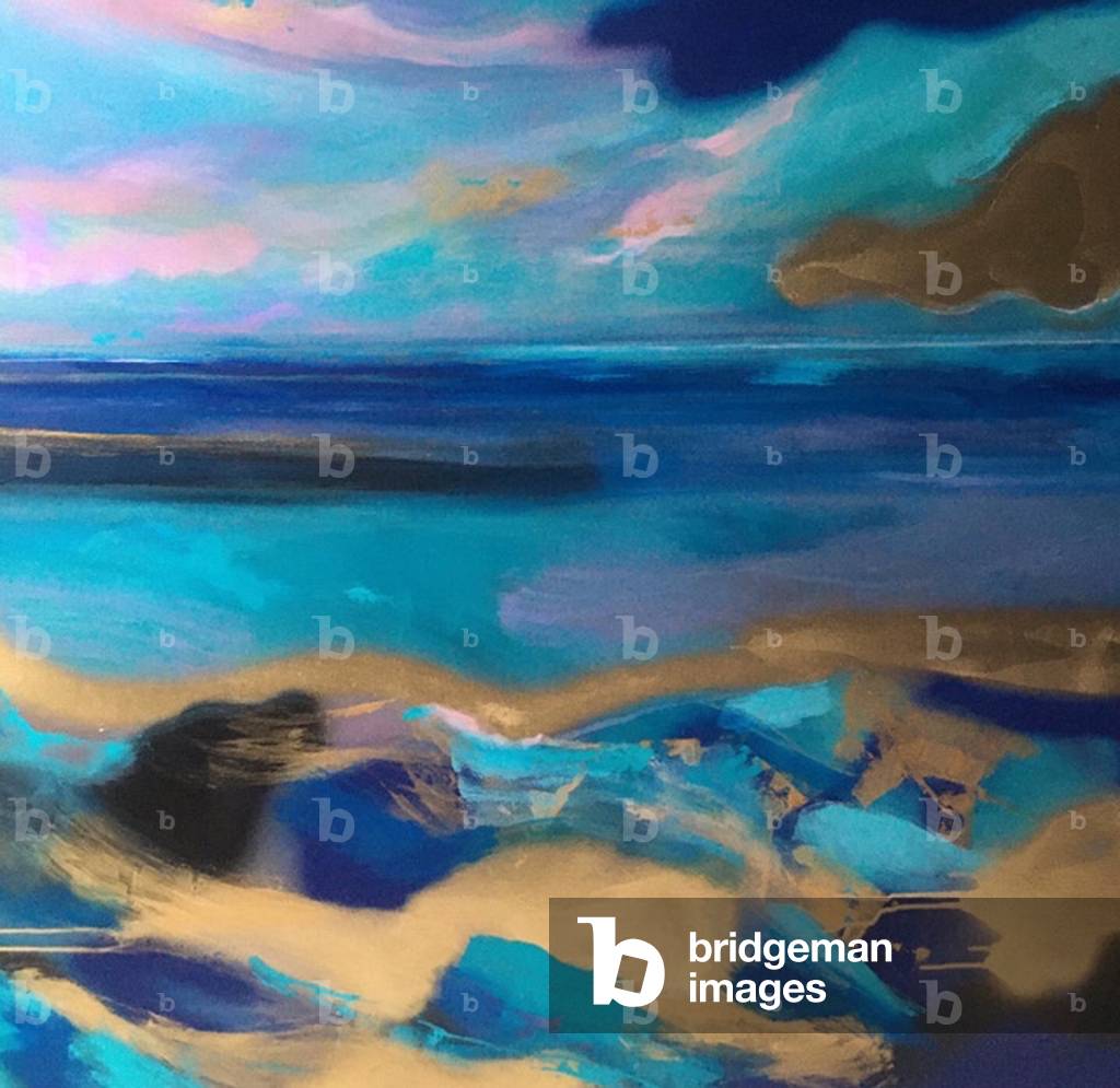 Immagine di Dipinto "Rythmn Oceano" 2020 di Tiffany Lynch