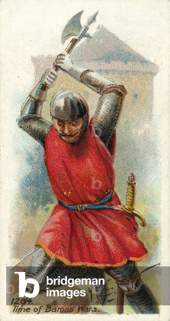 1264, Tempo delle Guerre dei Baroni (cromolito)