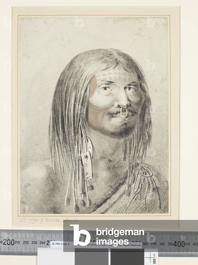 F.21 Un uomo di Nootka Sound, c.1773-84 (w/c)
