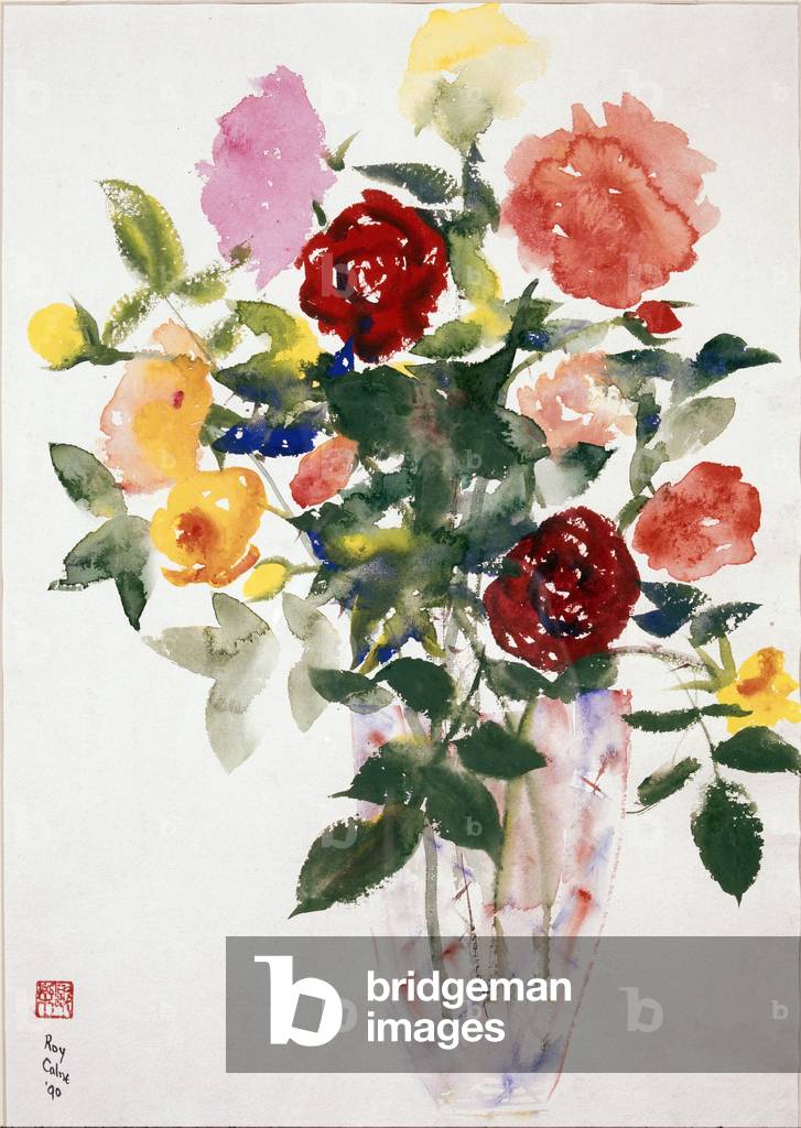 Des roses par Roy Calne