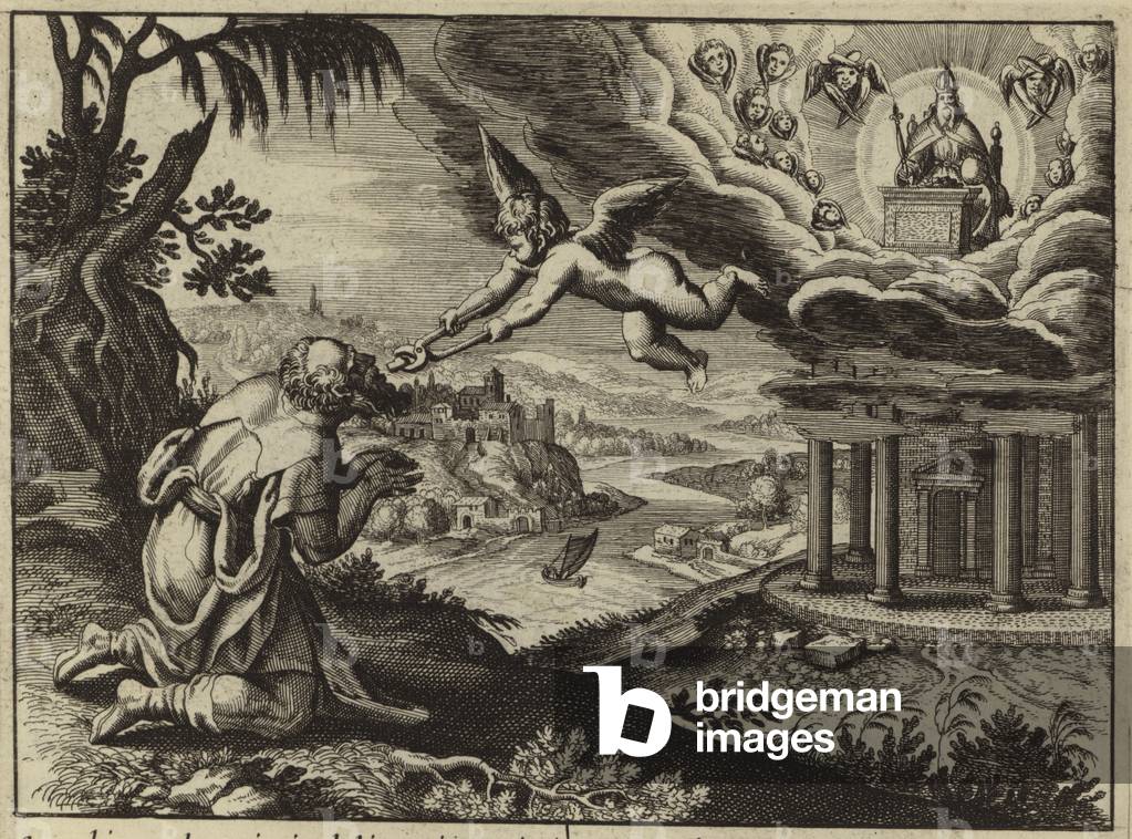 Immagine di Incisione "Commissione di Isaia (incisione)" 1601 di European School