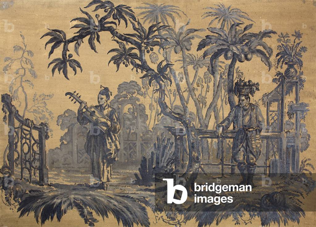 Image de Peinture représentant Chinoiserie (huile sur toile) par William Bruce Ellis Ranken