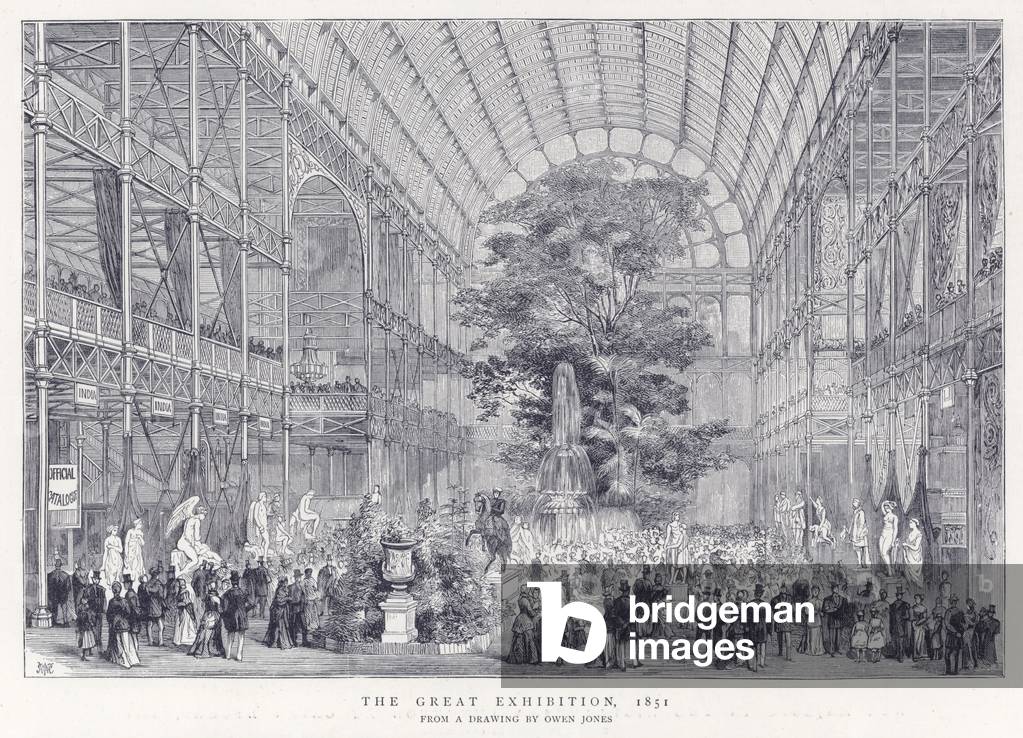 La grande mostra, 1851 (incisione)