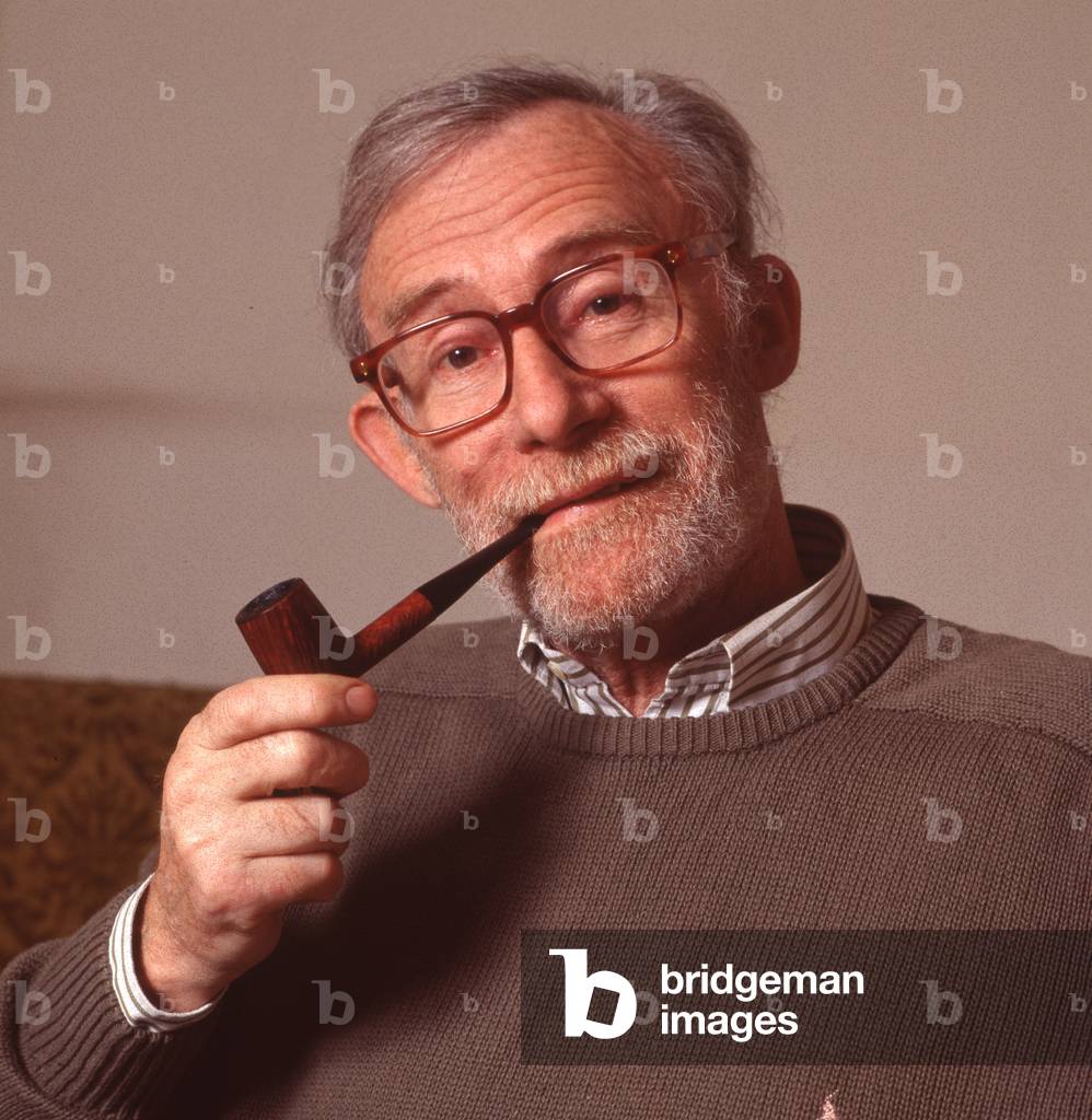 Bild von Fotografie "Piem und seine Pfeife (s/w-Foto)" von Louis Monier