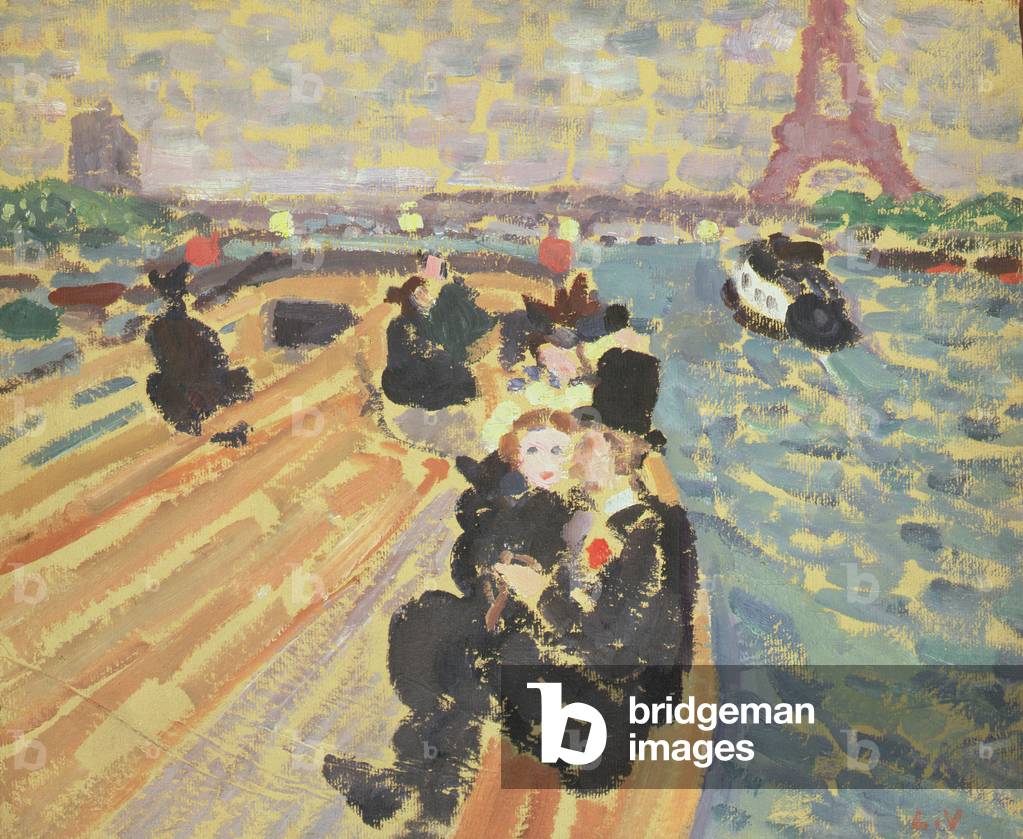 Immagine di Dipinto "Il Bateau-Mouche" 1890 di Louis Valtat