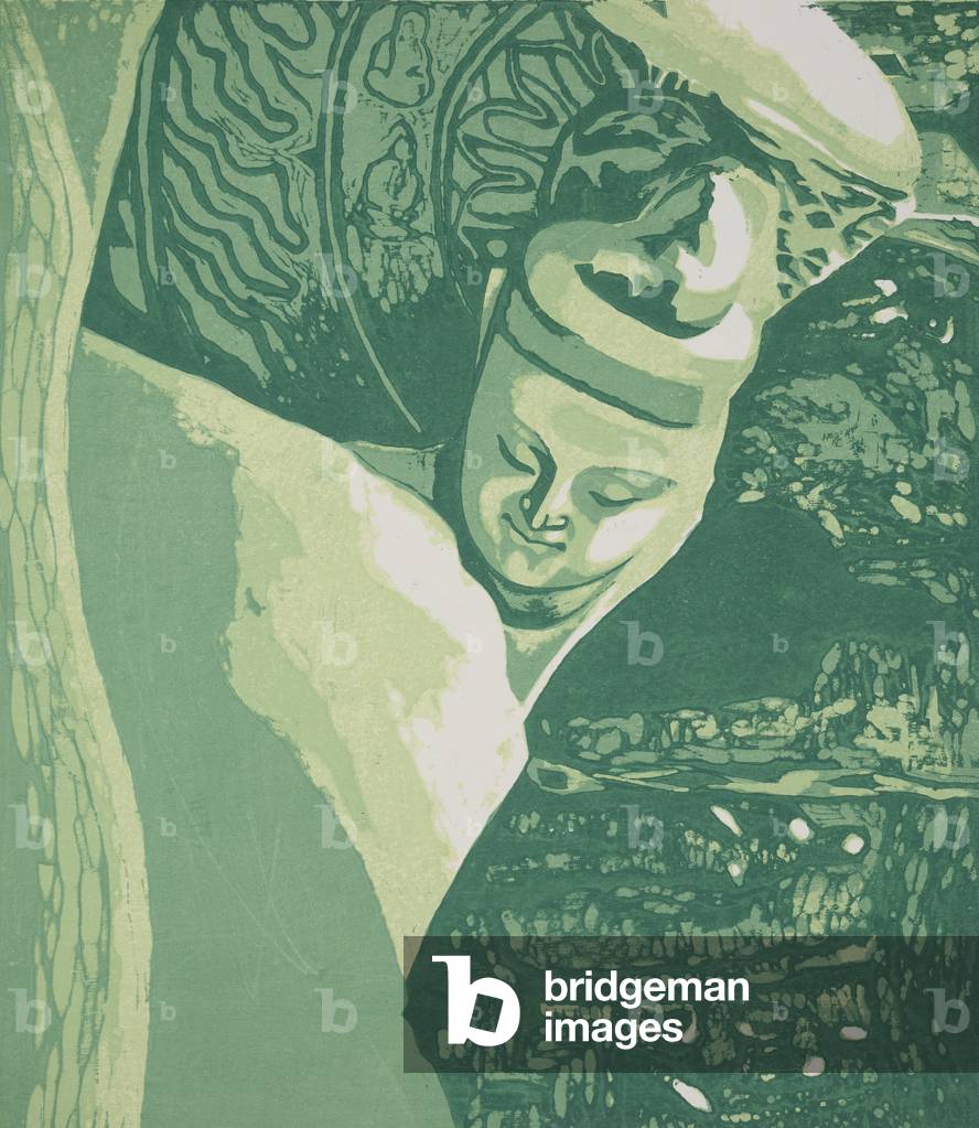 Stone Buddha 1947 by Takumi Shinagawa