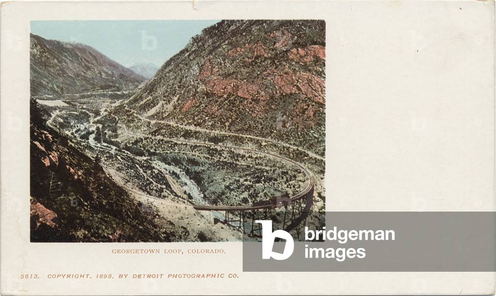 Georgetown Loop (Colorado) 1898 par American School