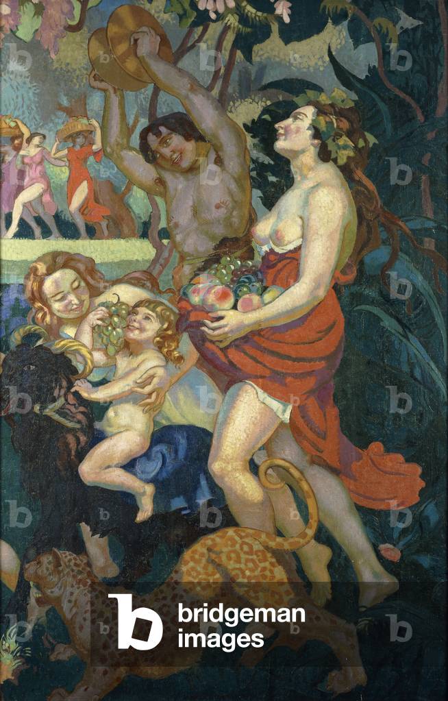 Immagine di Dipinto "La Tigre Reale; Le Tigre Reale" di Maurice Denis