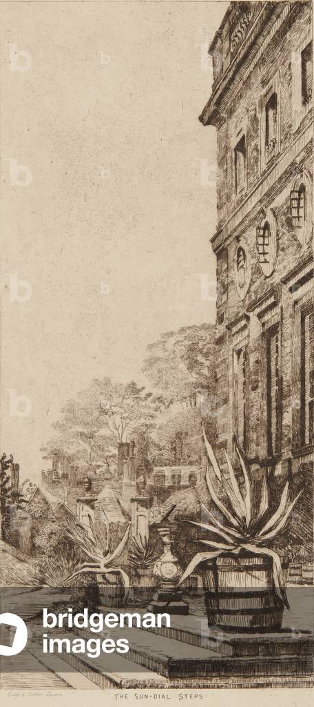 Les étapes de numérotation au soleil (gravure)