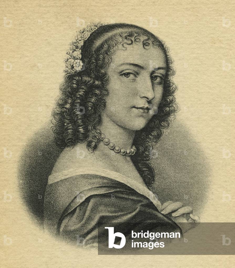 "Ninon de Lenclos", b/w