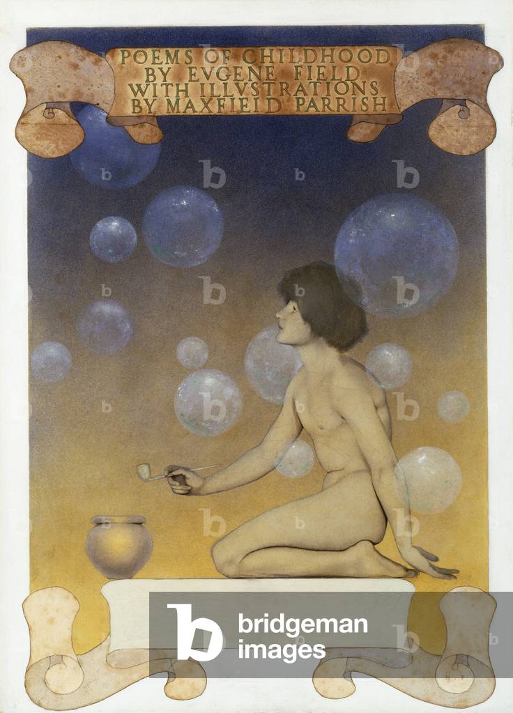 Titelseite: The Poems of Childhood, 1904 (Öl auf Papier)