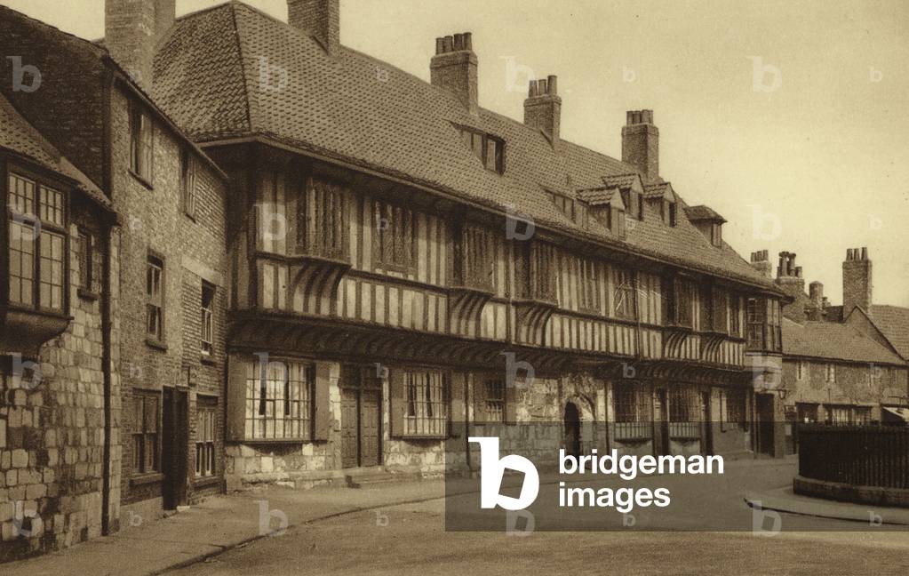 Bild von Fotografie "York: St William's College (s/w Foto)" von English Photographer