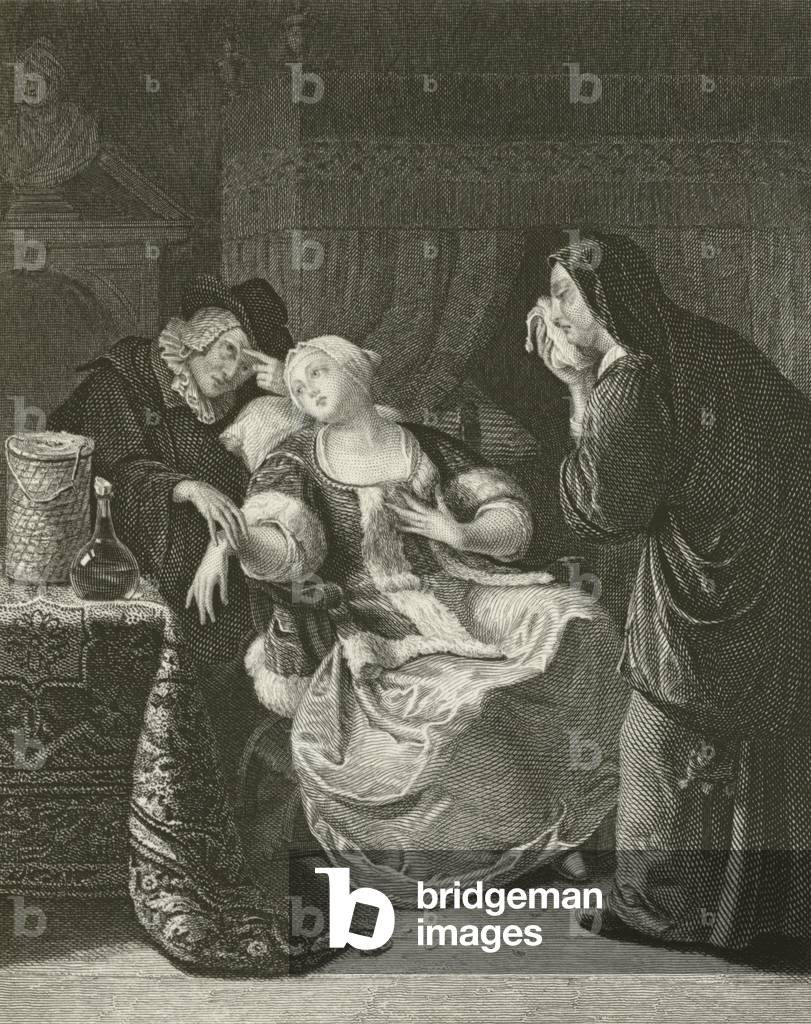 L'amore malato cameriera (incisione)