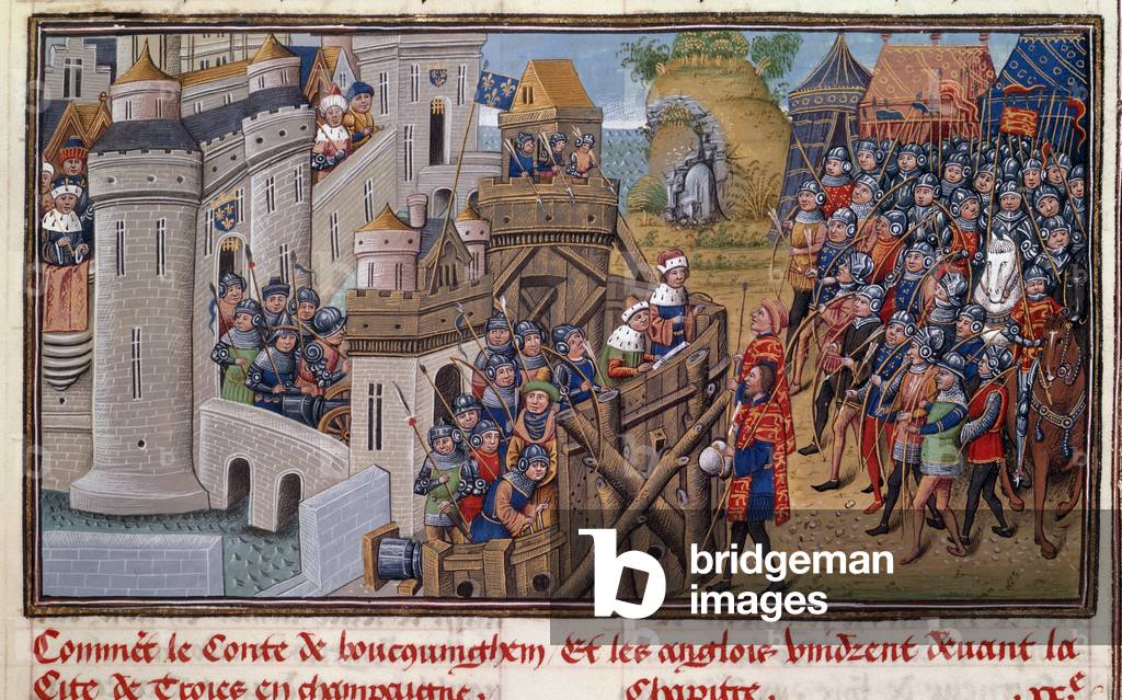 Heralds summoning Troyes