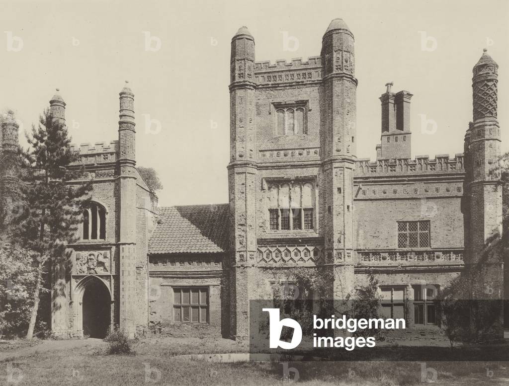 Bild von Fotografie "East Barsham Manor House" 1901 von English Photographer