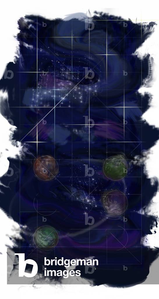 "Genesis Day 4: Stars" 2014 di Francois Domain