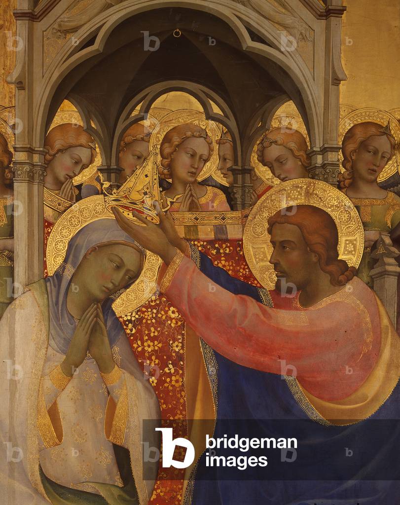 Immagine di Dipinto "Incoronazione della Vergine" 1414 di Lorenzo Monaco