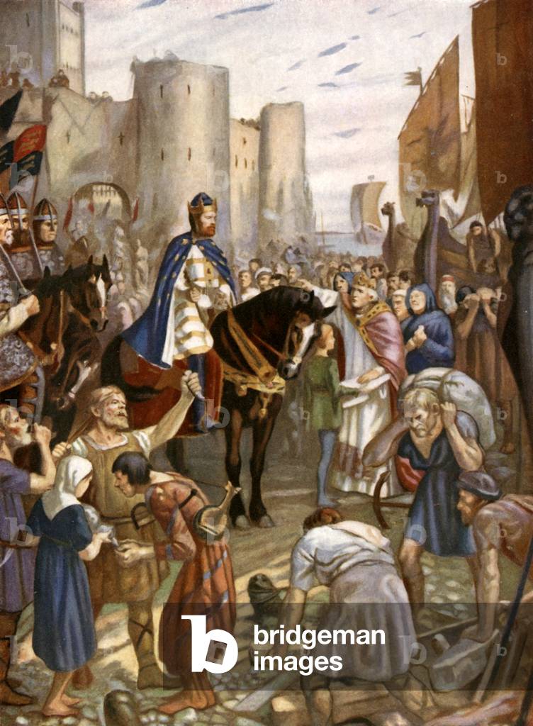 "william rufus al torre di londra colore lito" di Charles Goldsborough Anderson