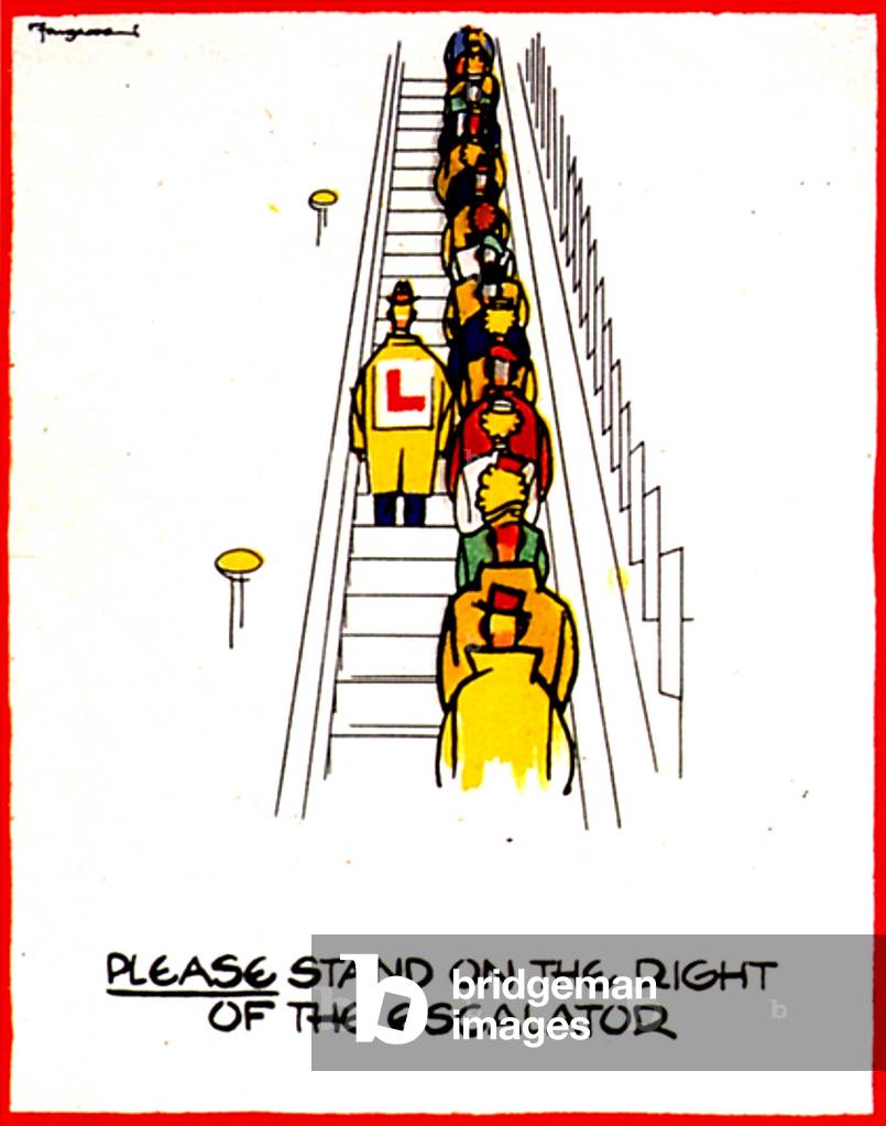 Image of Print depicting London Underground 1940