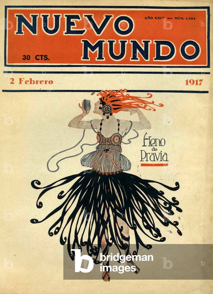Nuevo Mundo Magazine Cover 1910